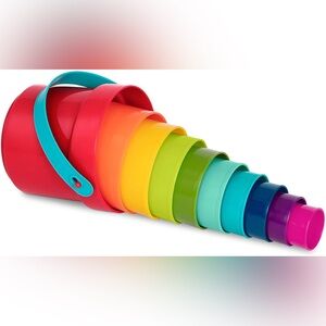 “4 for $20 Mix&Match” Battat Sort & Stack Cups Toddler Kids Playset Toy, 10Piece